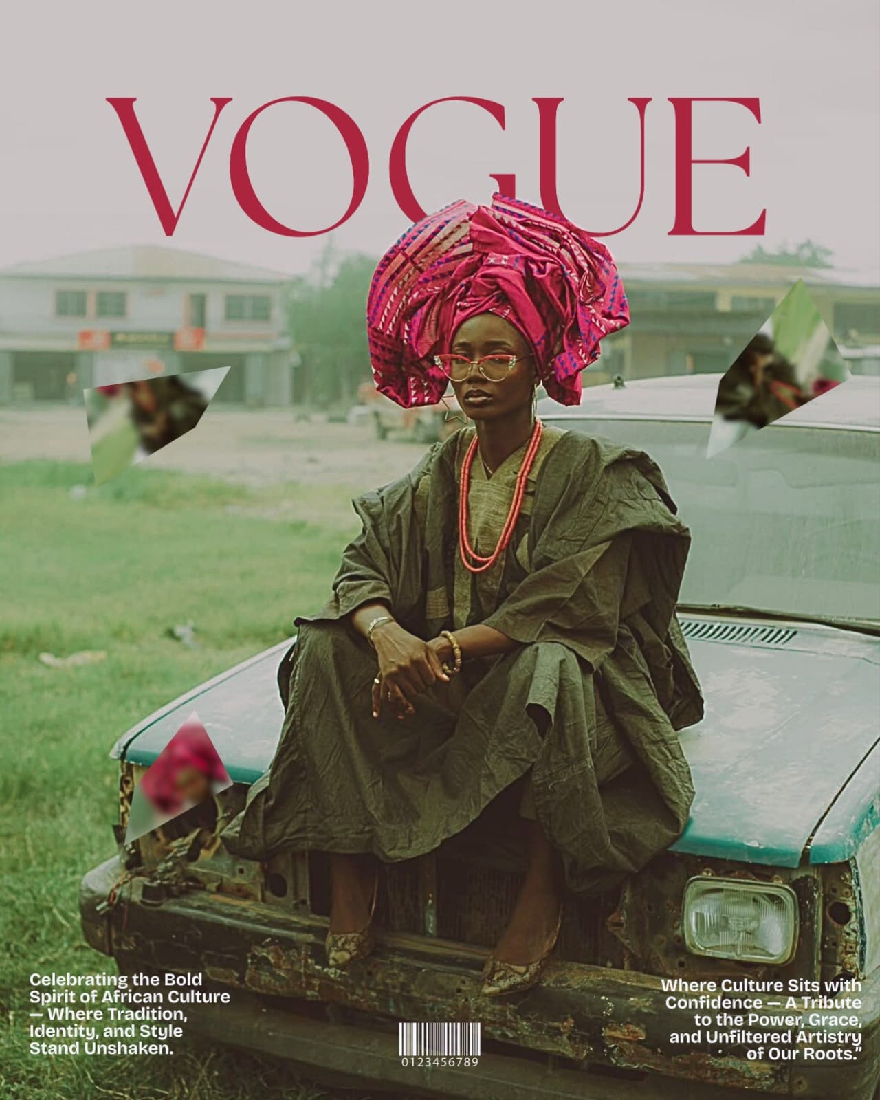 Vogue editorial flyer