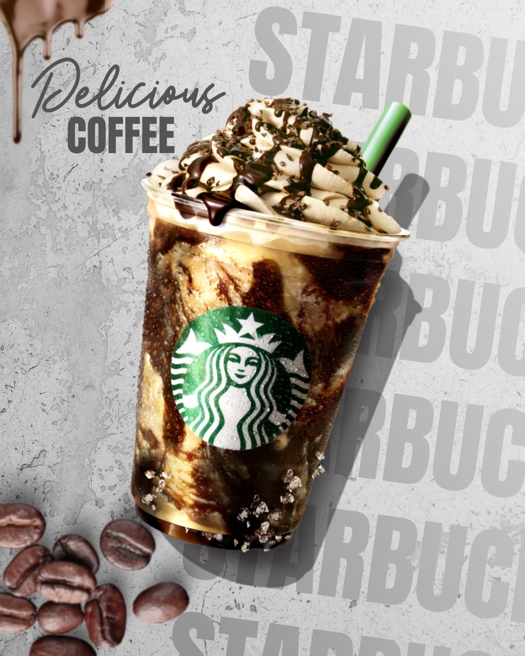 concept Starbucks flyer