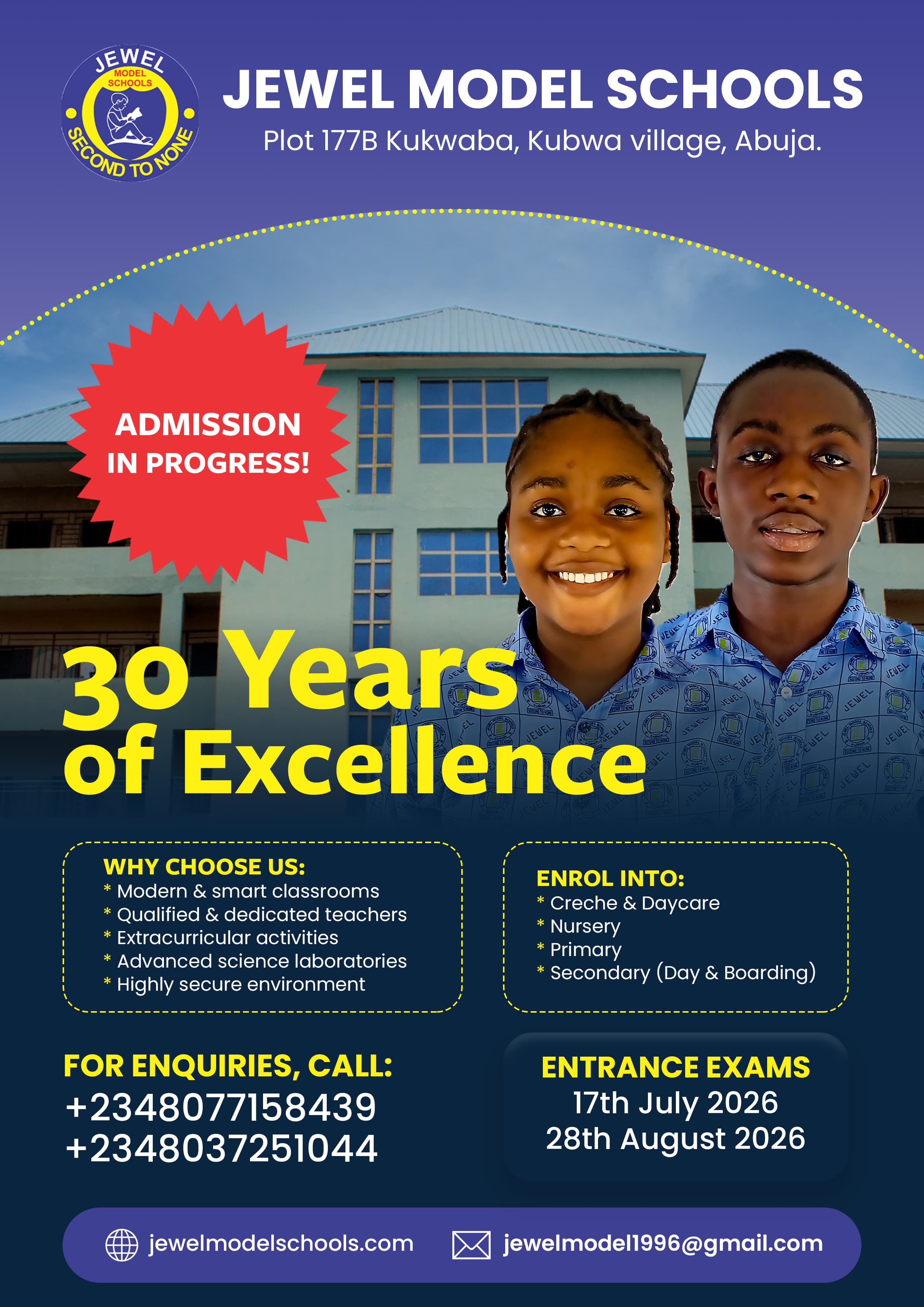 Jewel Model Schools